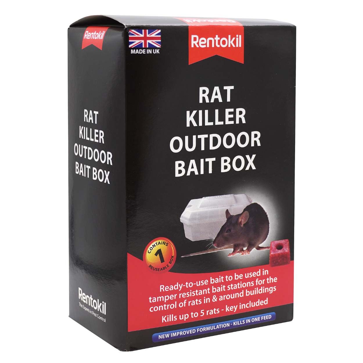Rentokil Rat Killer Outdoor Bait Box