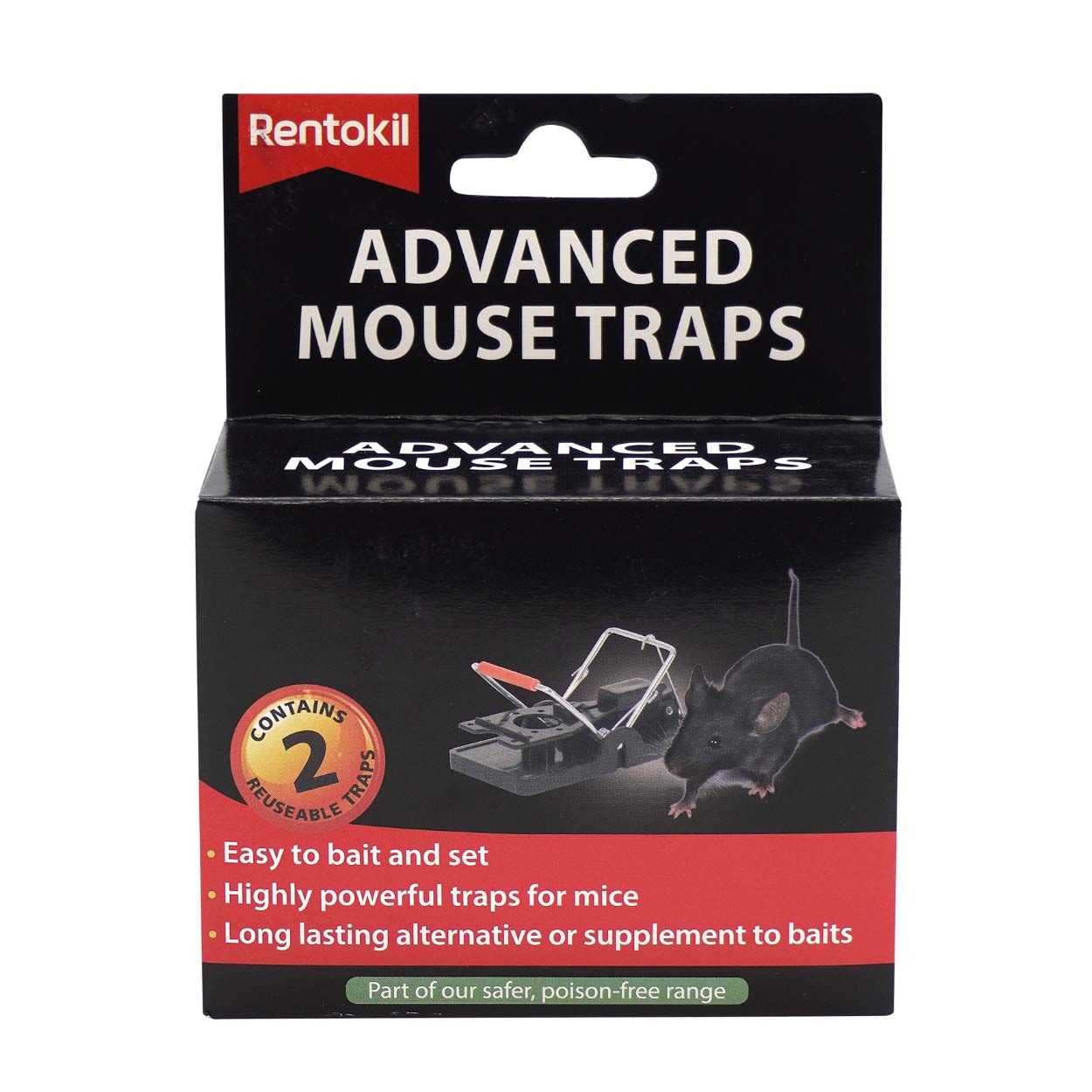 Rentokil Advanced Mouse Trap Twin Pack
