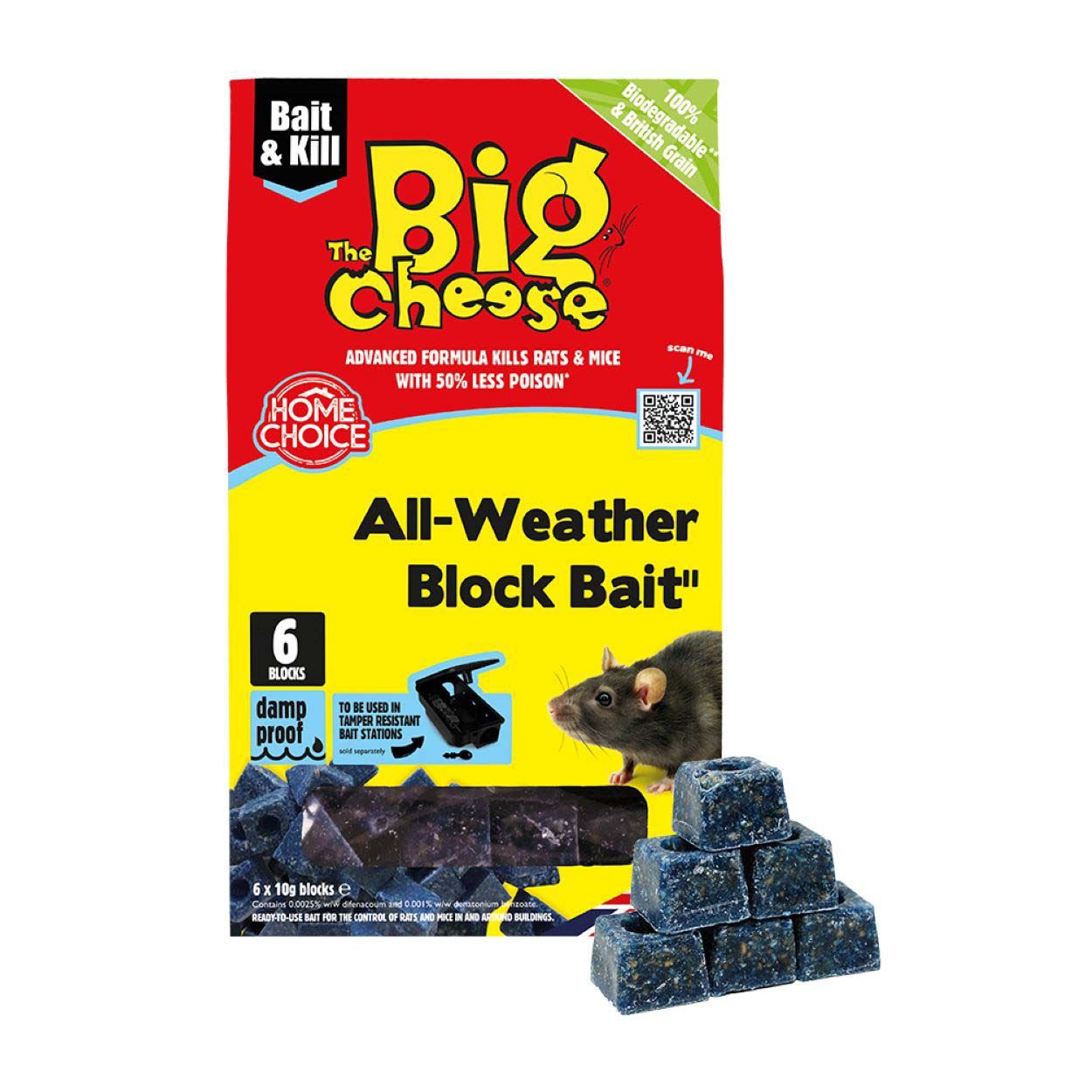 Big Cheese All-Weather Block Bait - 10g x 6