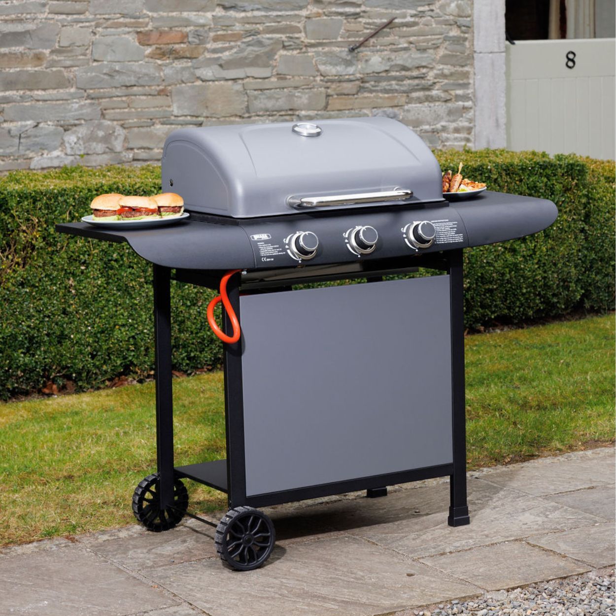 Omaha 3 Burner Gas BBQ