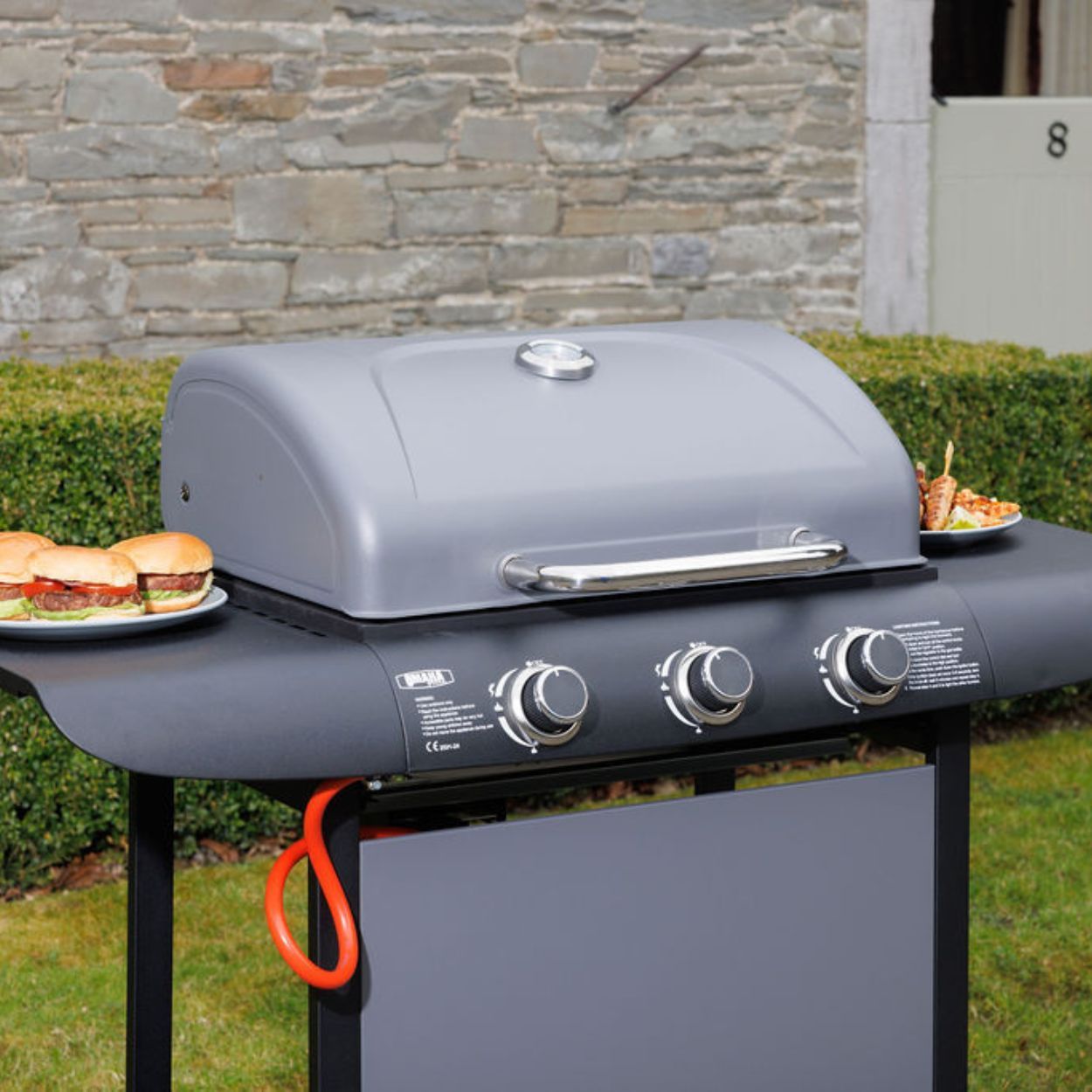 Omaha 3 Burner Gas BBQ