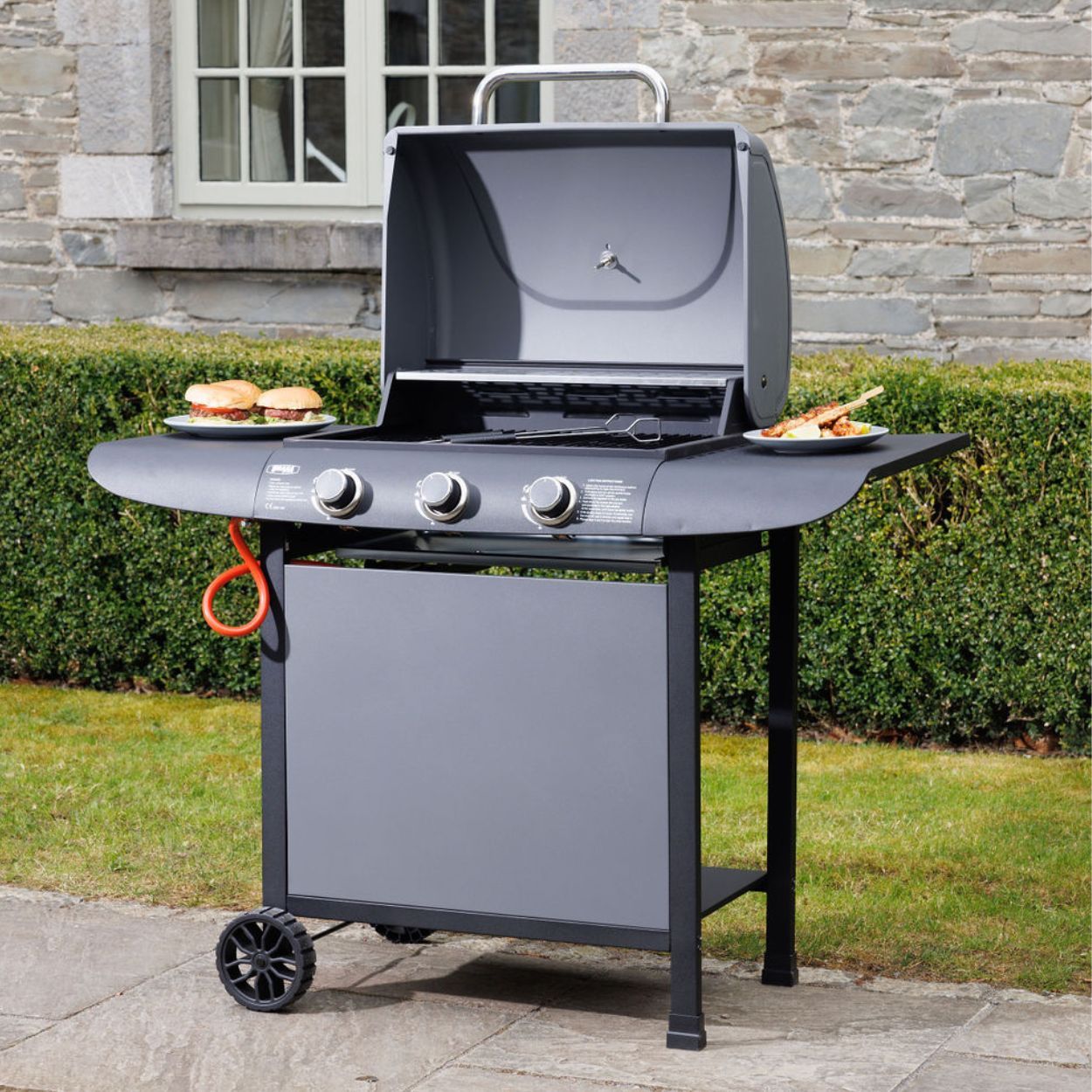 Omaha 3 Burner Gas BBQ