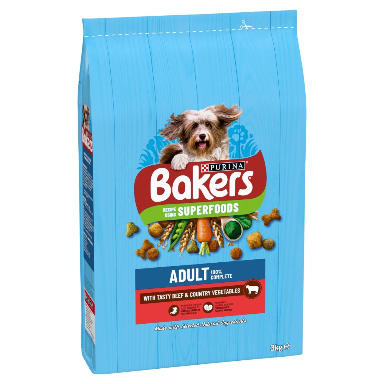 BAKERS COMP BEEF VEG 3KG