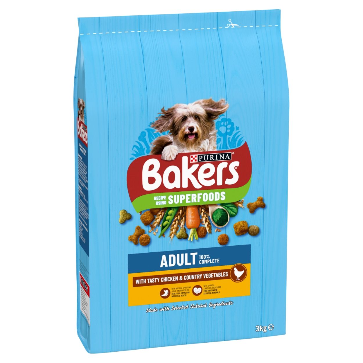 BAKERS COMP CHICKEN VEG 3KG