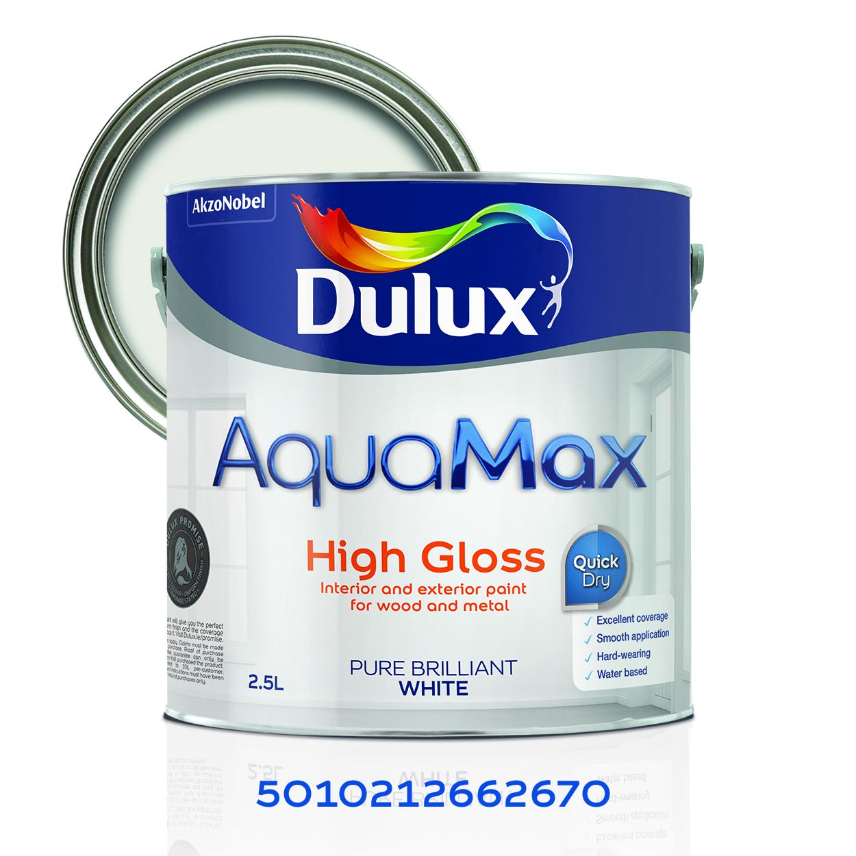 Dulux Aquamax High Gloss Pbw 2.5L
