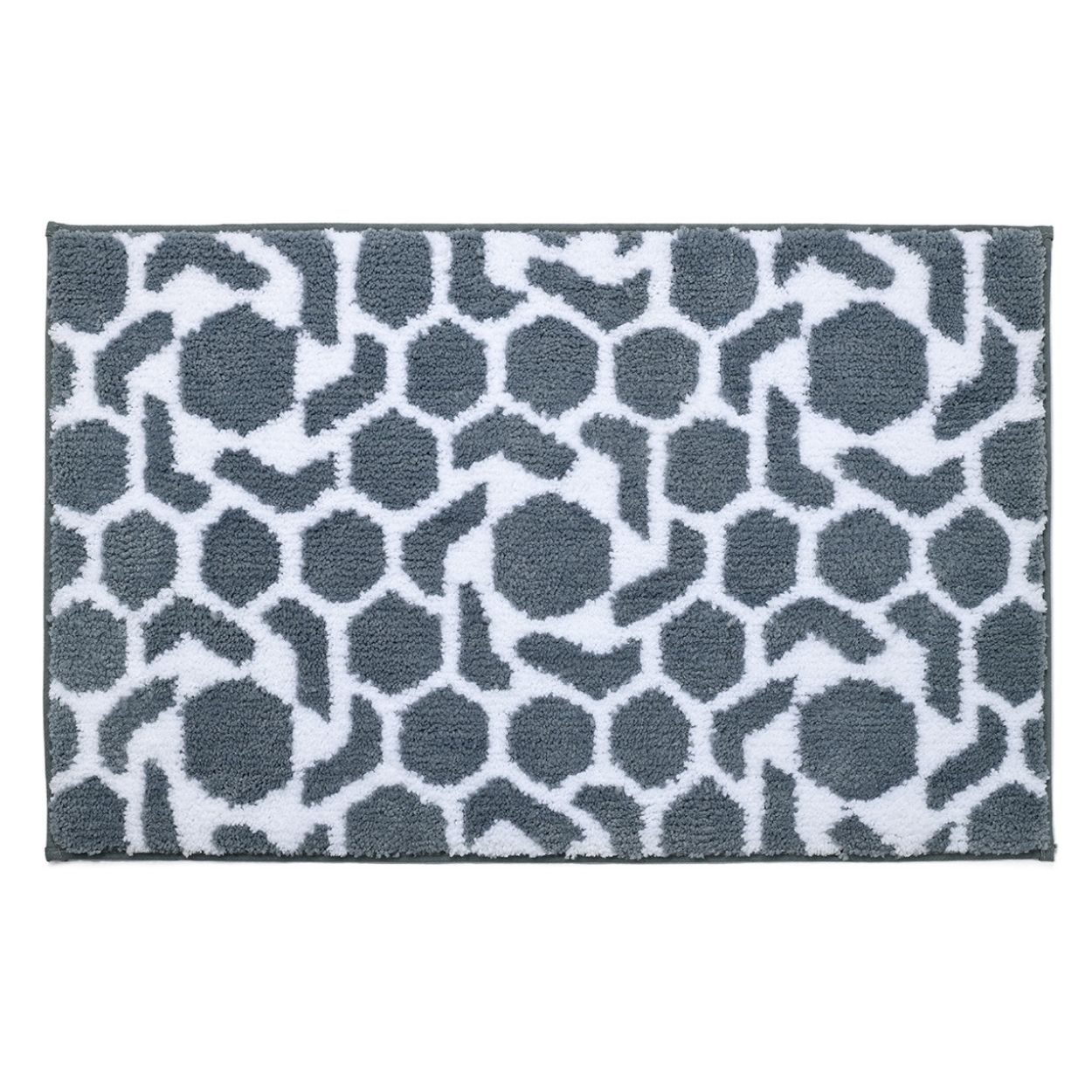 Blue & White microfibre Bath Mat