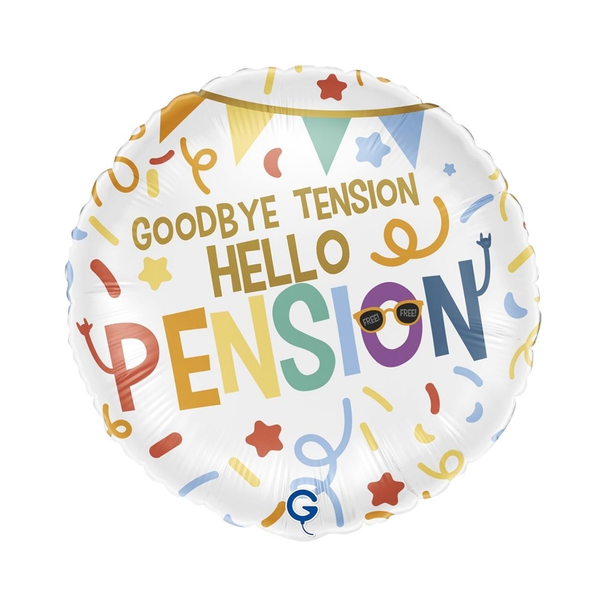 Retirement Balloon Foil Balloon 18"