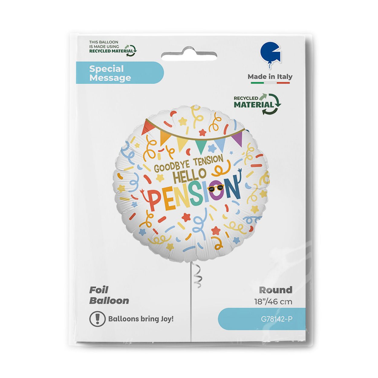 Retirement Balloon Foil Balloon 18"