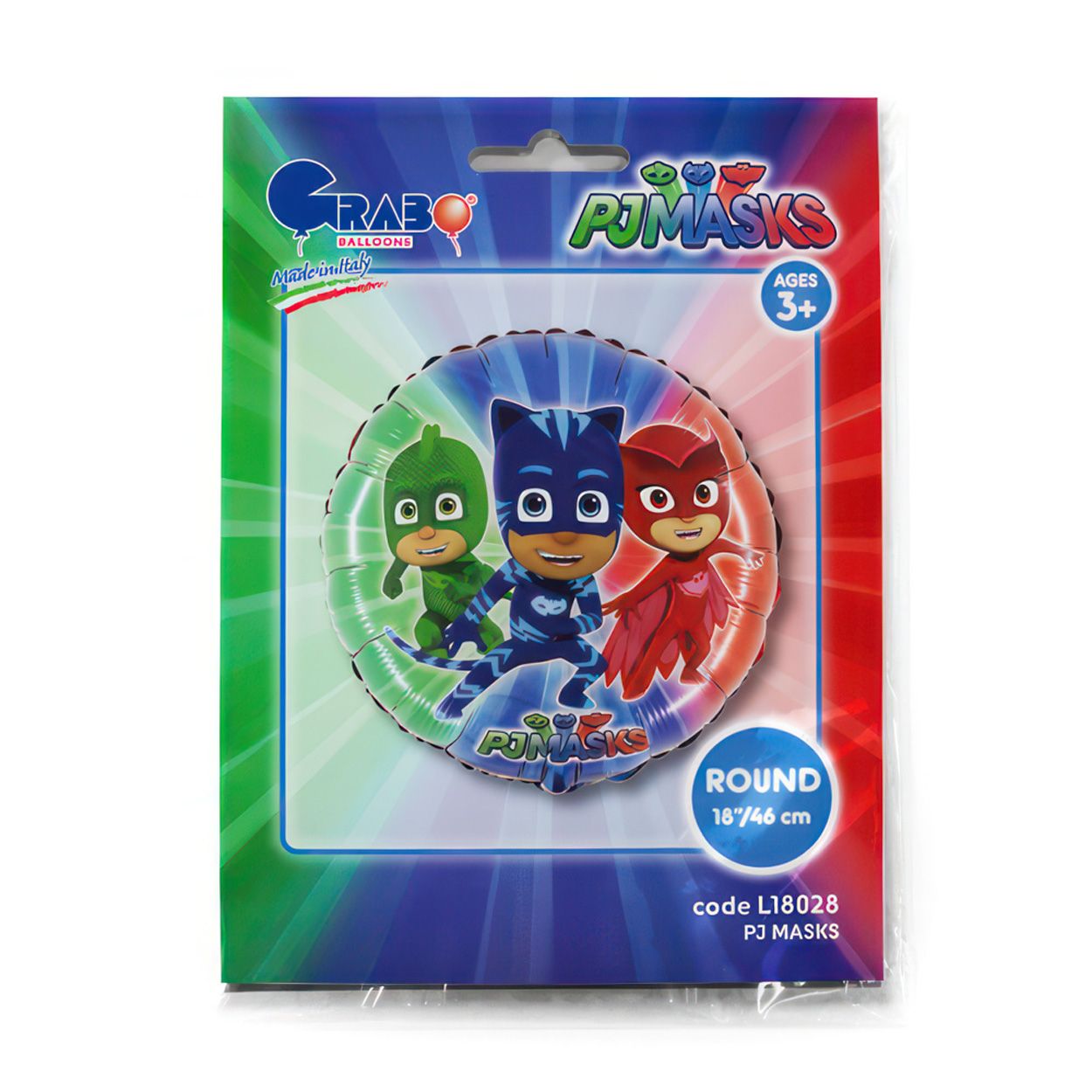 Pj Mask Character Foil Balloon 18"