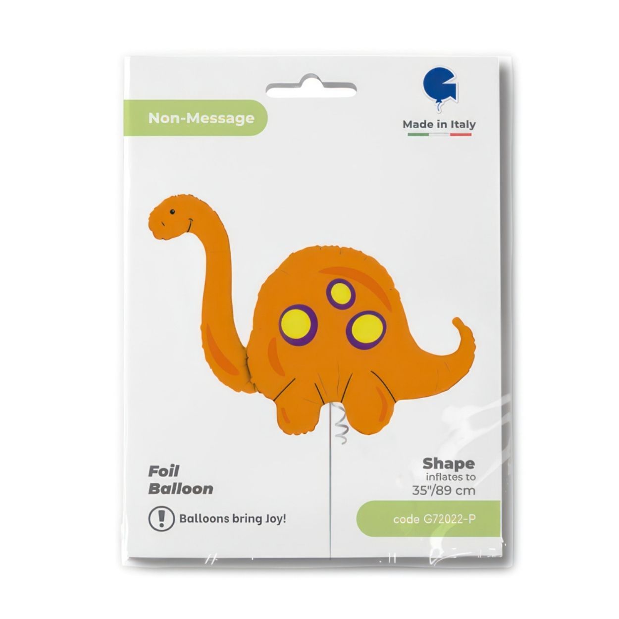 Brontosaurus Foil Balloon 35"