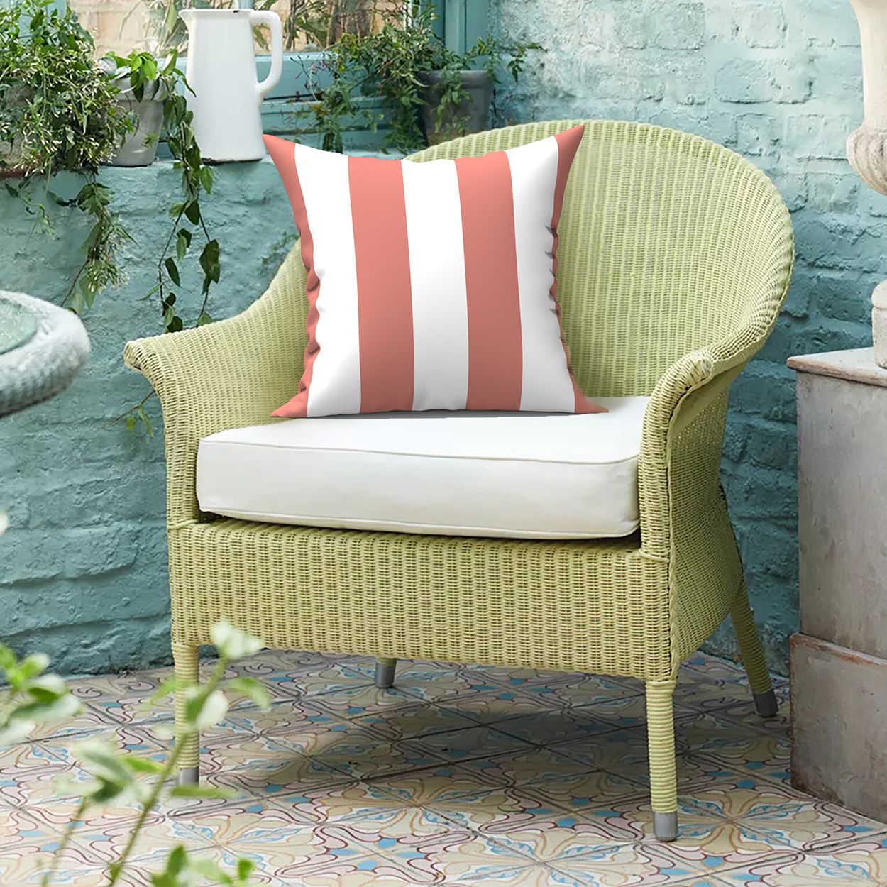 Terracotta Pattern Cushion