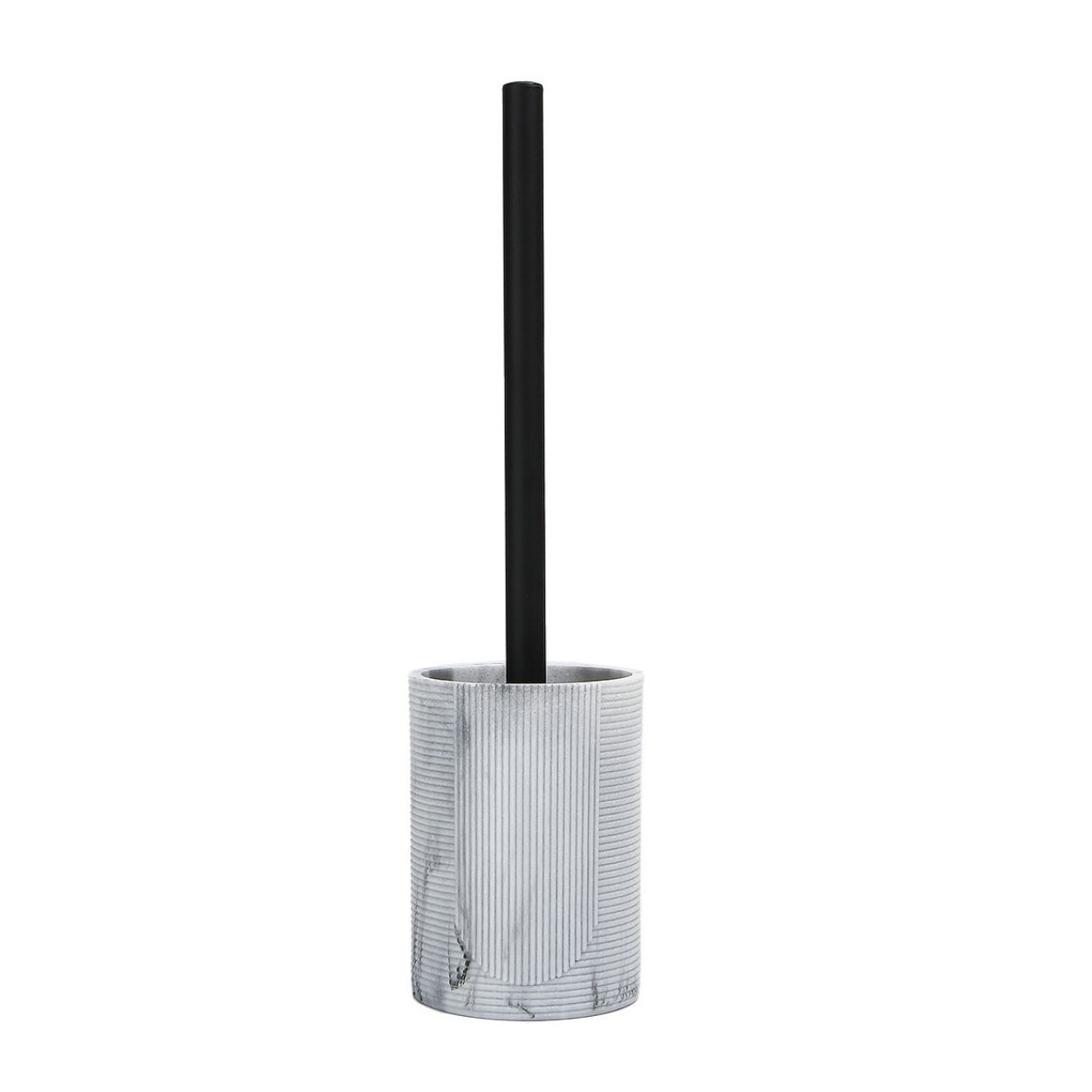 White Marble Toilet Brush Holder