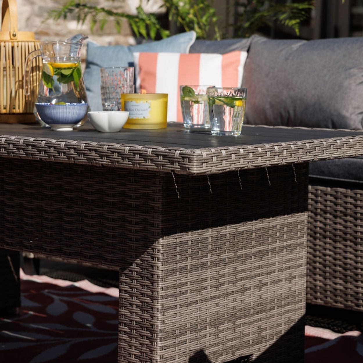 Cali Rattan Lounge Set