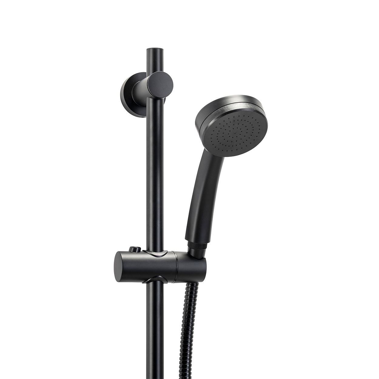 Croydex Presion 1F Shower Set Matt Black