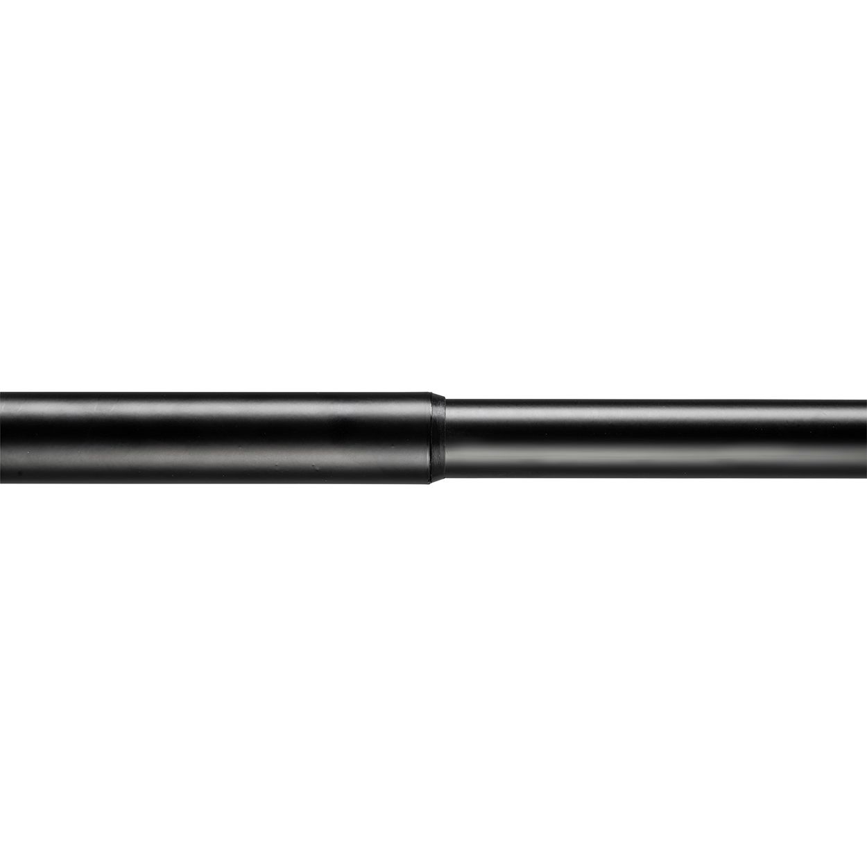 Croydex Stick 'n' Lock Premium Telescopic Rod Matt Black