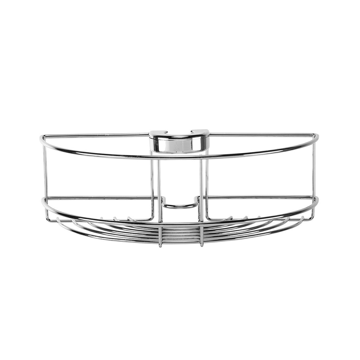 Croydex Easy Fit Shower Riser Rail Basket Chrome