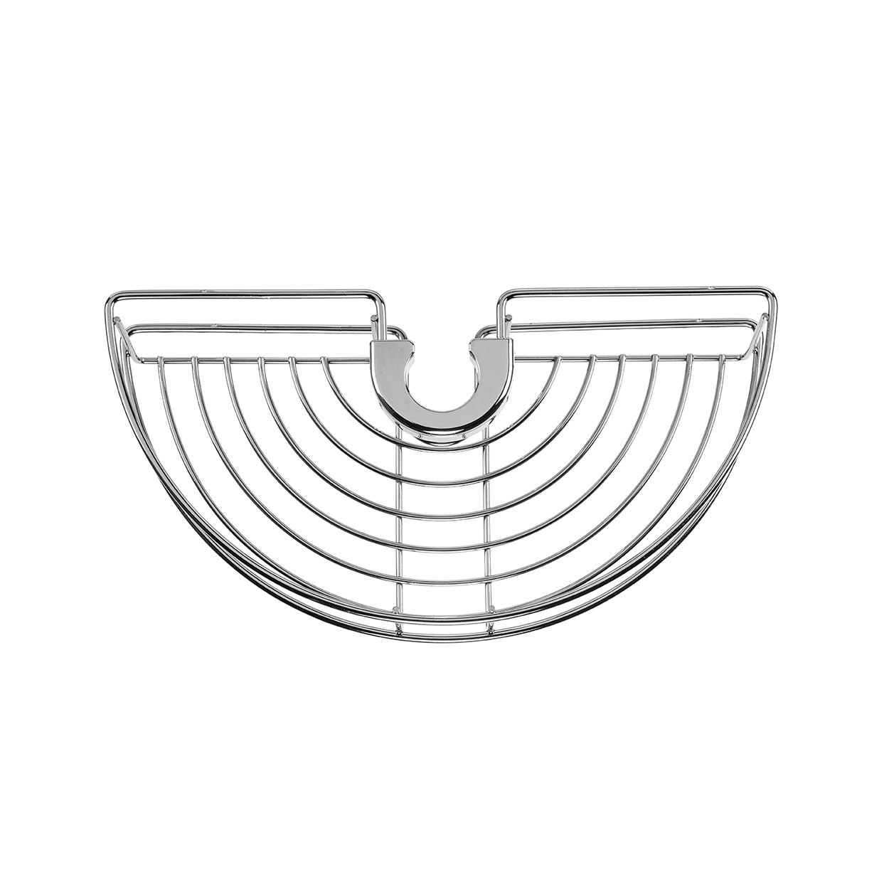 Croydex Easy Fit Shower Riser Rail Basket Chrome