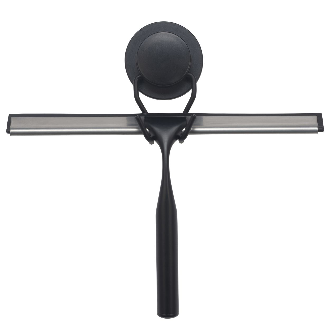 Croydex Stick 'n' Lock Squeegee Matt Black