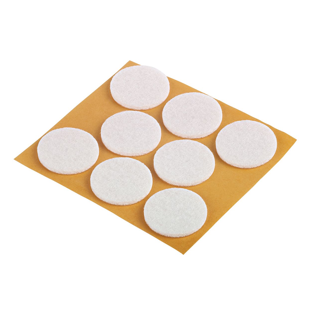 Fix-O-Moll Felt-Glider Ï 28 Mm Self-Adhesive White
