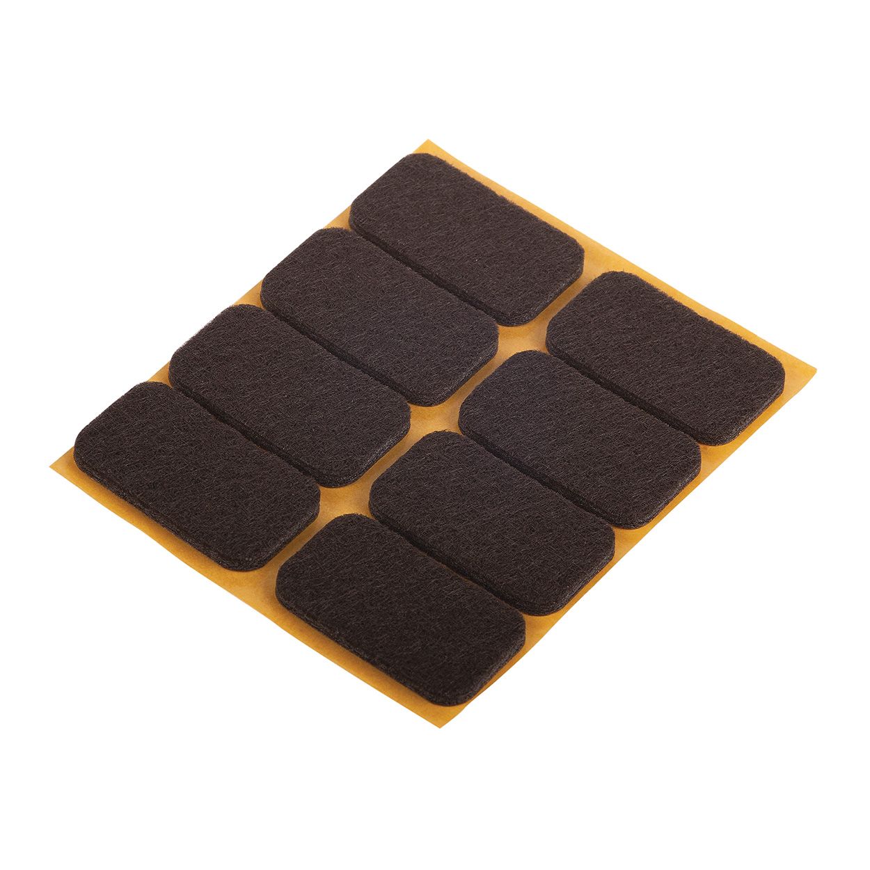 Fix-O-Moll Felt-Glider 22X36Mm Self-Adhesive Brown