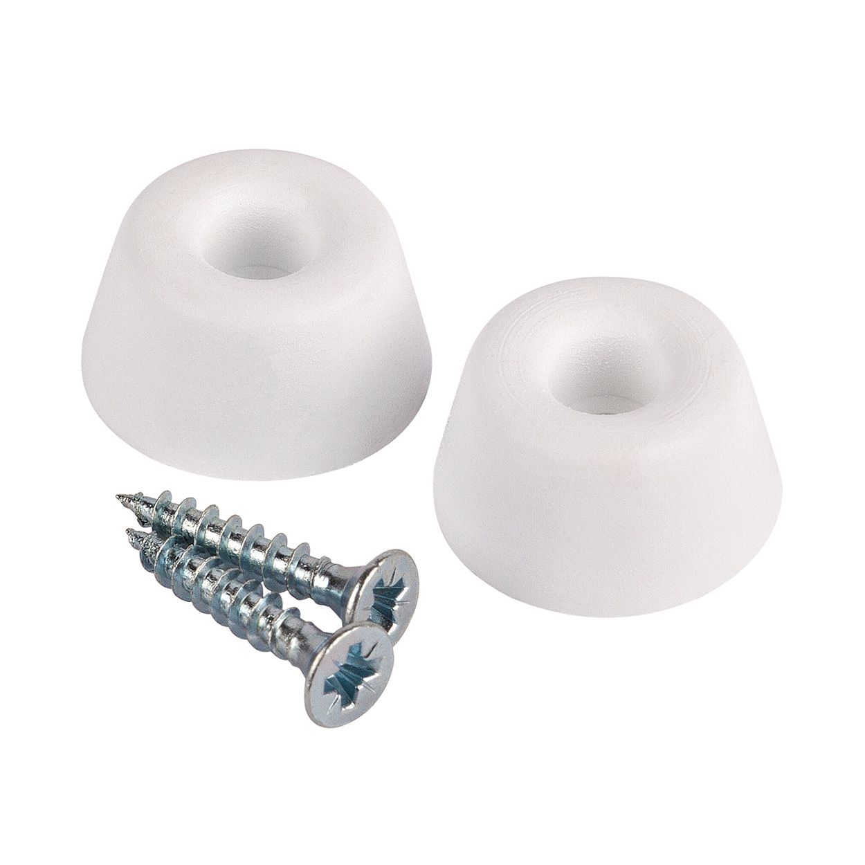 Fix-O-Moll Wall Buffer With Screw White