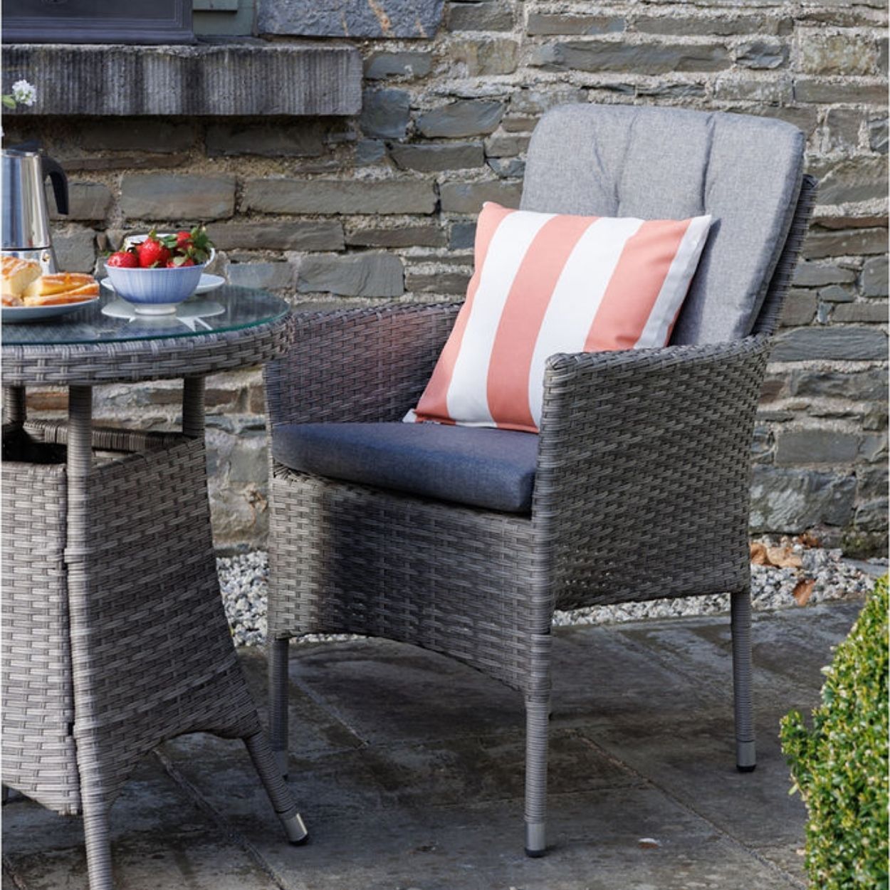 Corsica Rattan Garden Bistro Set