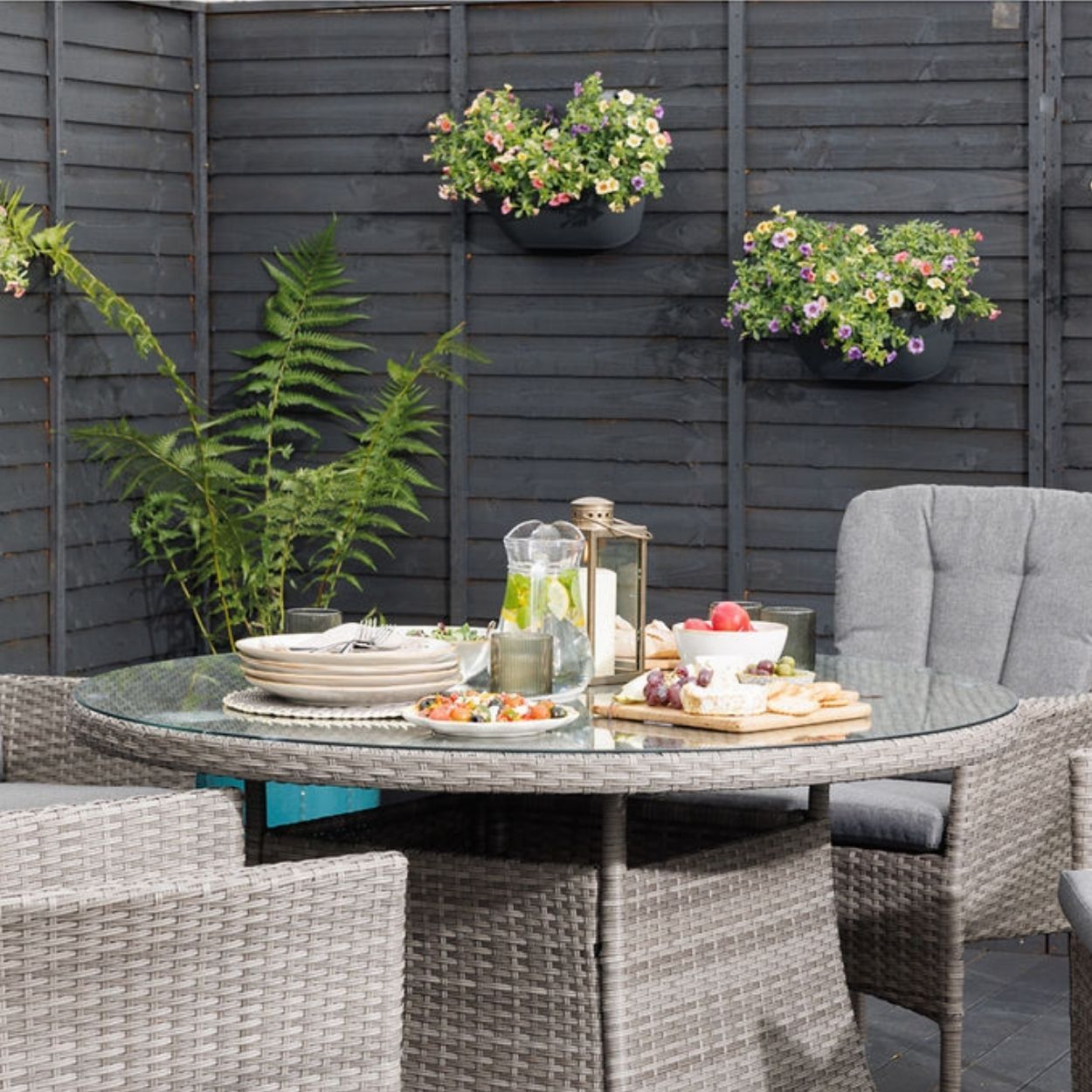 Corsica 4 Seater Rattan Garden Set