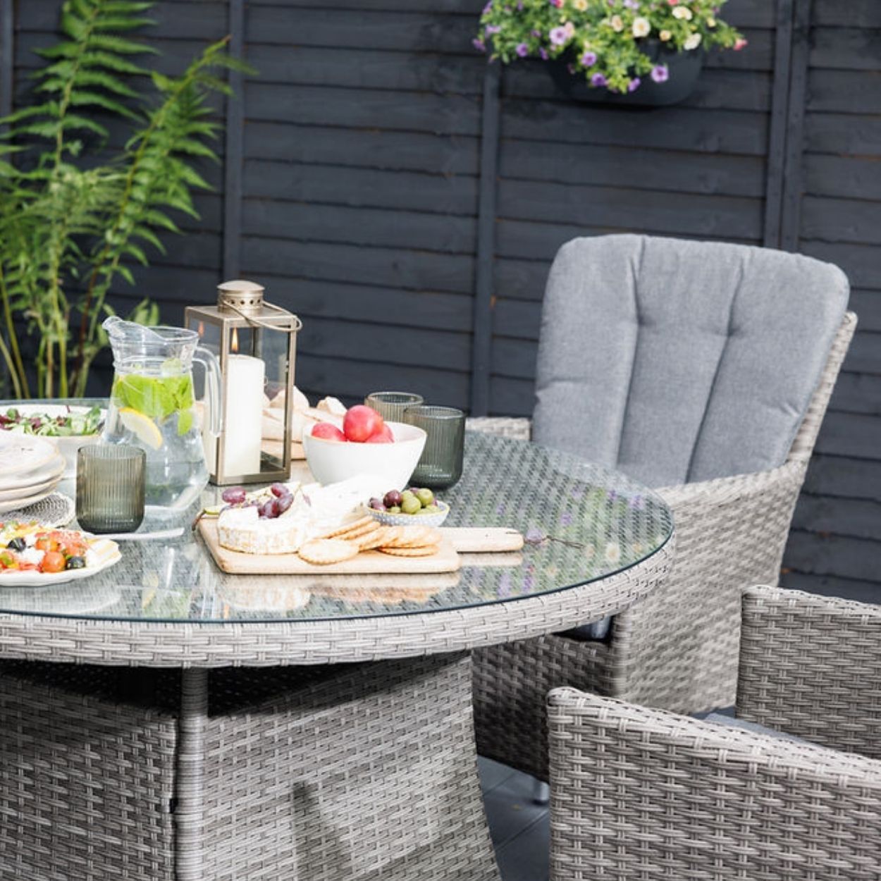 Corsica 4 Seater Rattan Garden Set