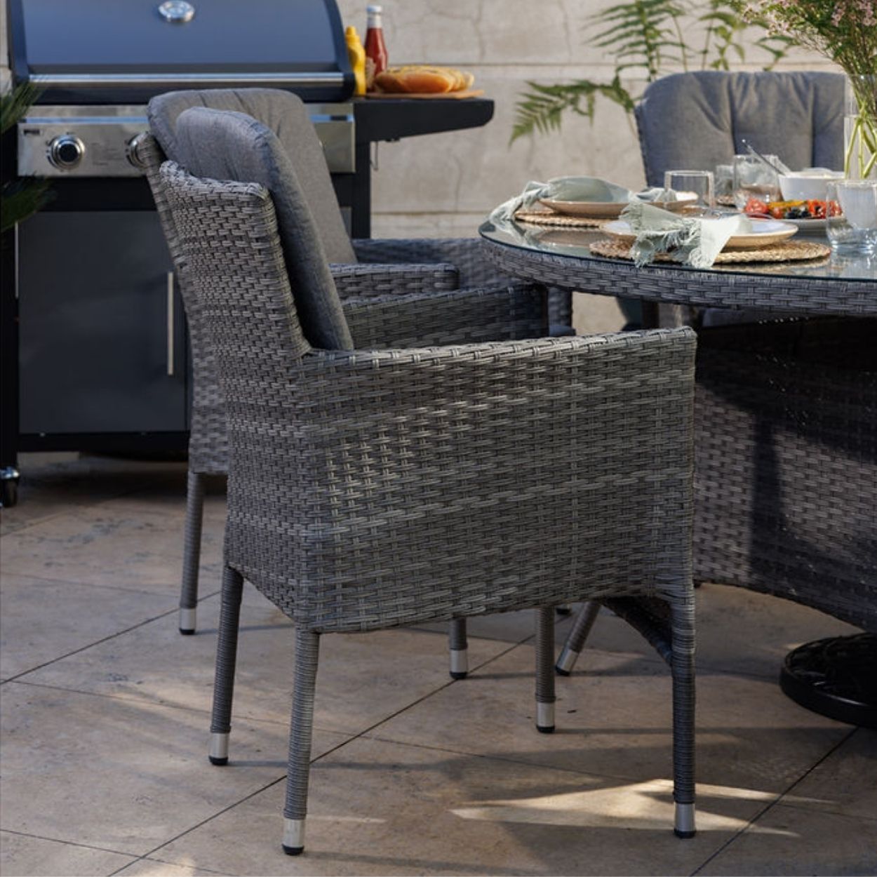 Corsica 6 Seater Rattan Garden Set