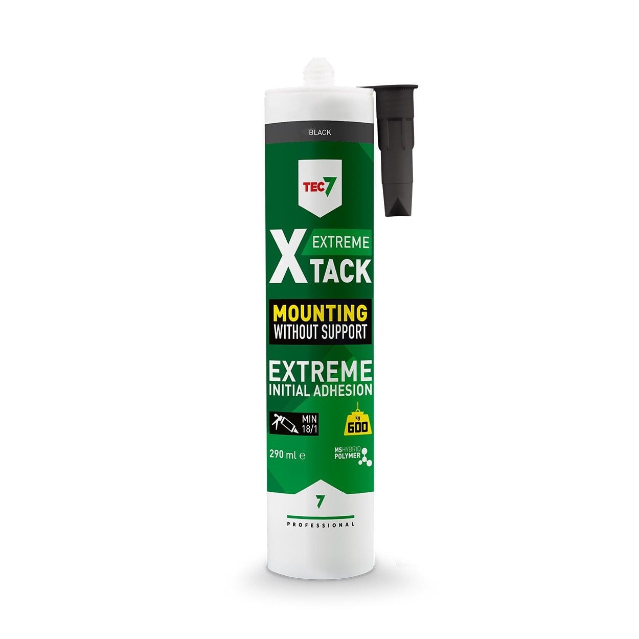 Tec7 X-Tack Instant Grab Adhesive Black