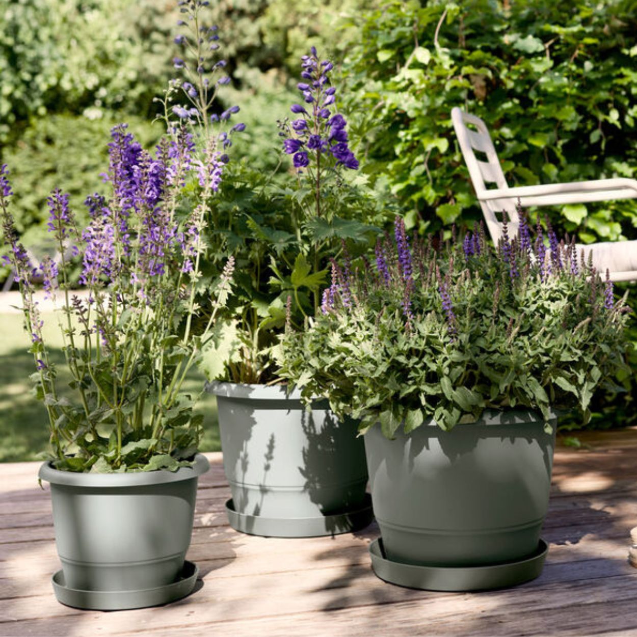 Amiga Round 47cm - Thyme Green