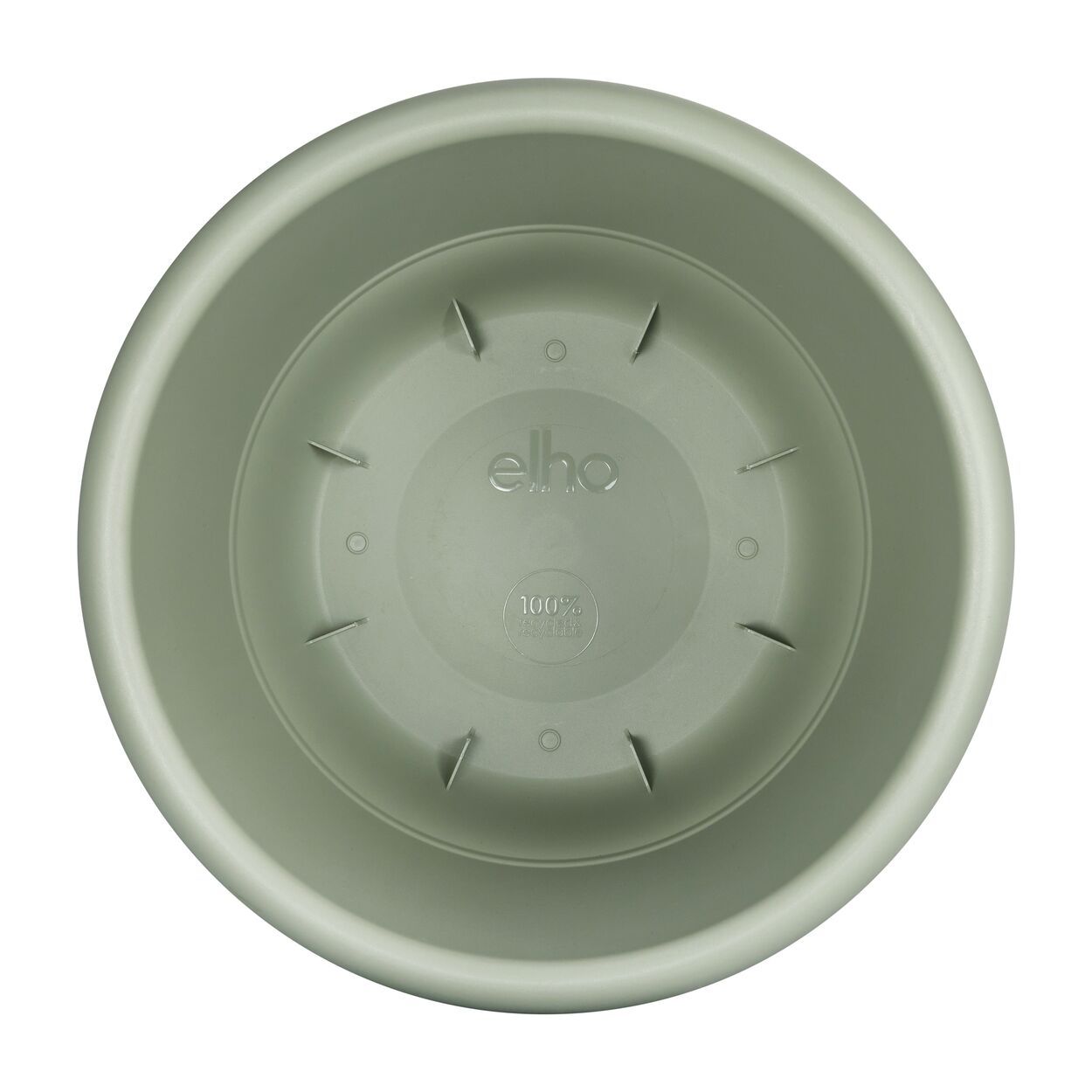 Amiga Round Pot 30cm - Thyme Green