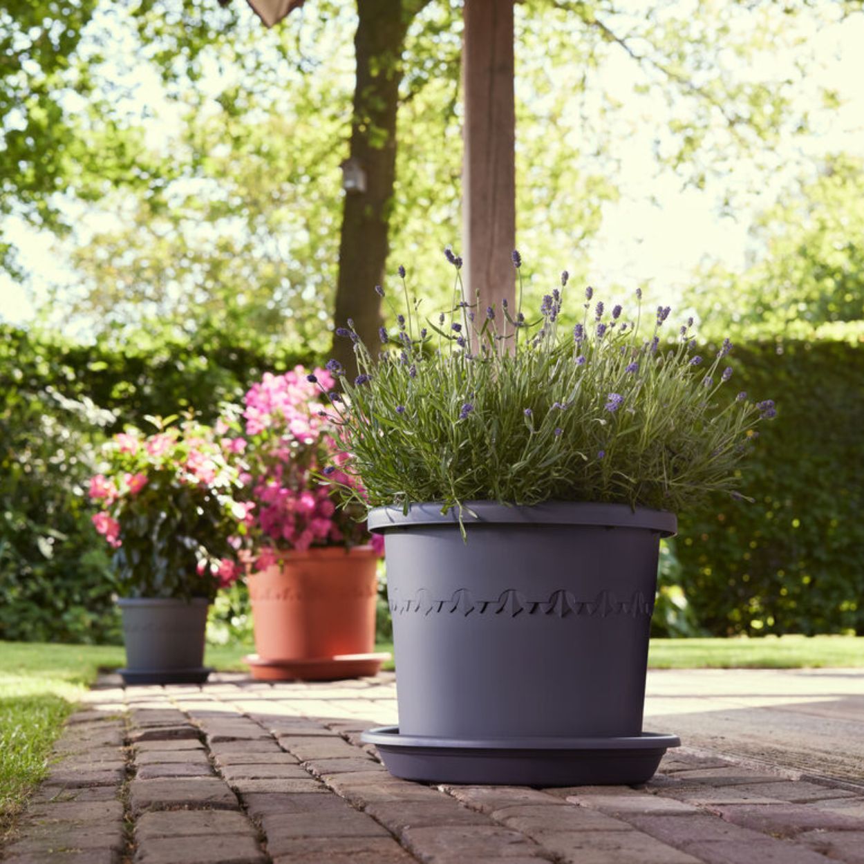 Algarve Cilindro 35cm - Anthracite