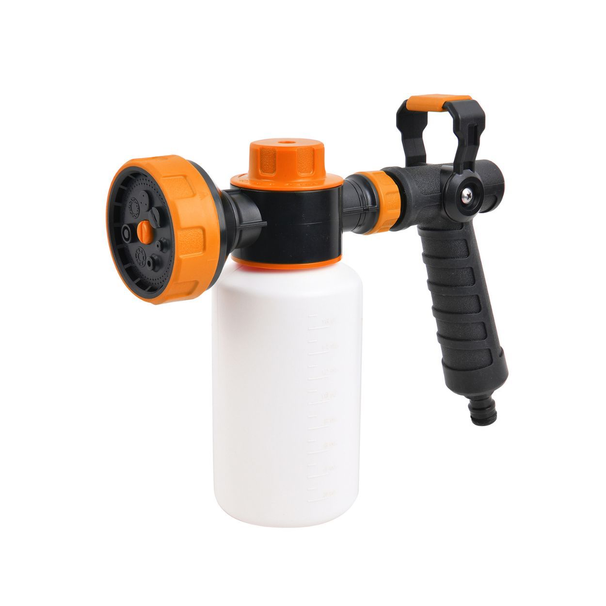 CAR WASH NOZZLE WITH SOAP DISPENSER