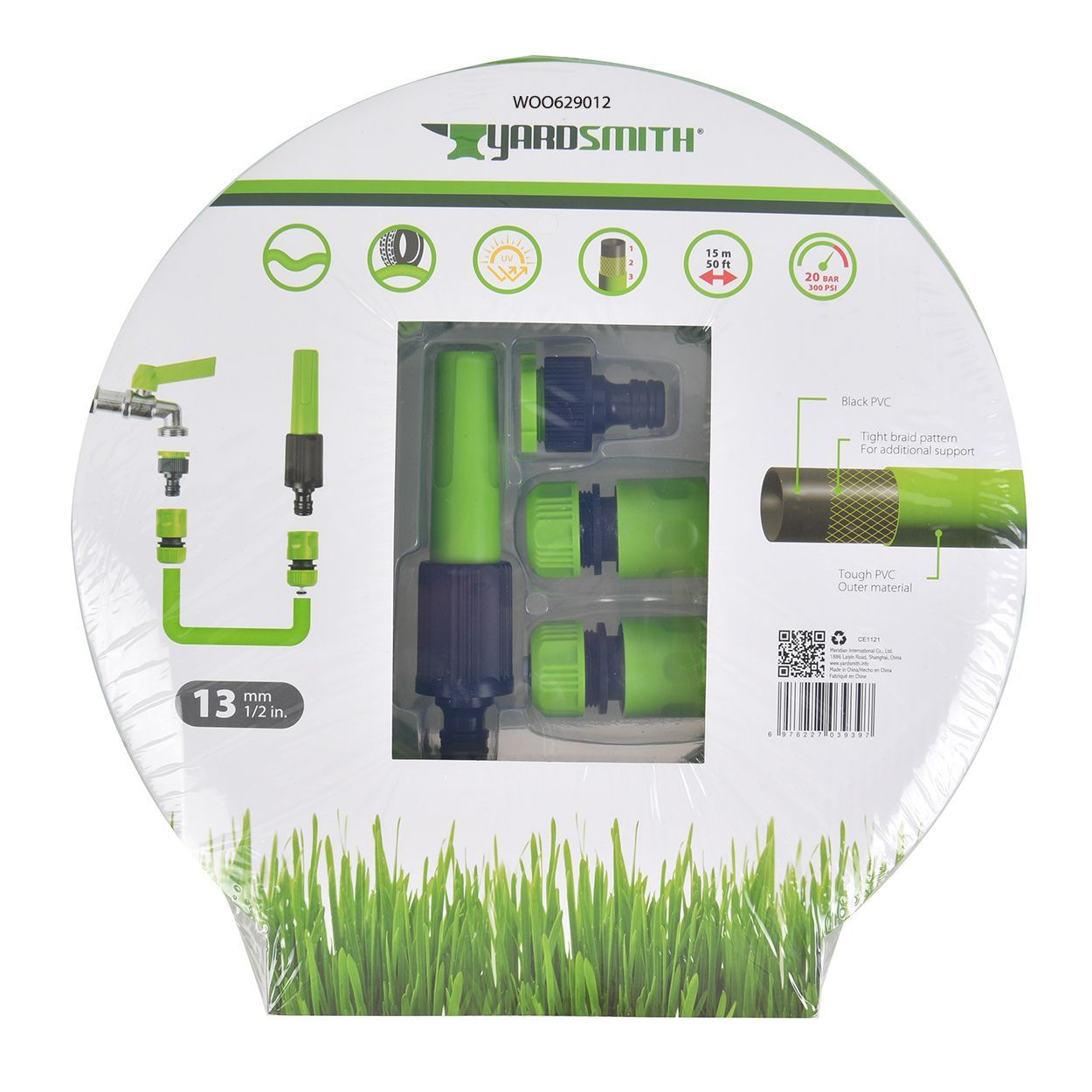 15m Garden Hose Set