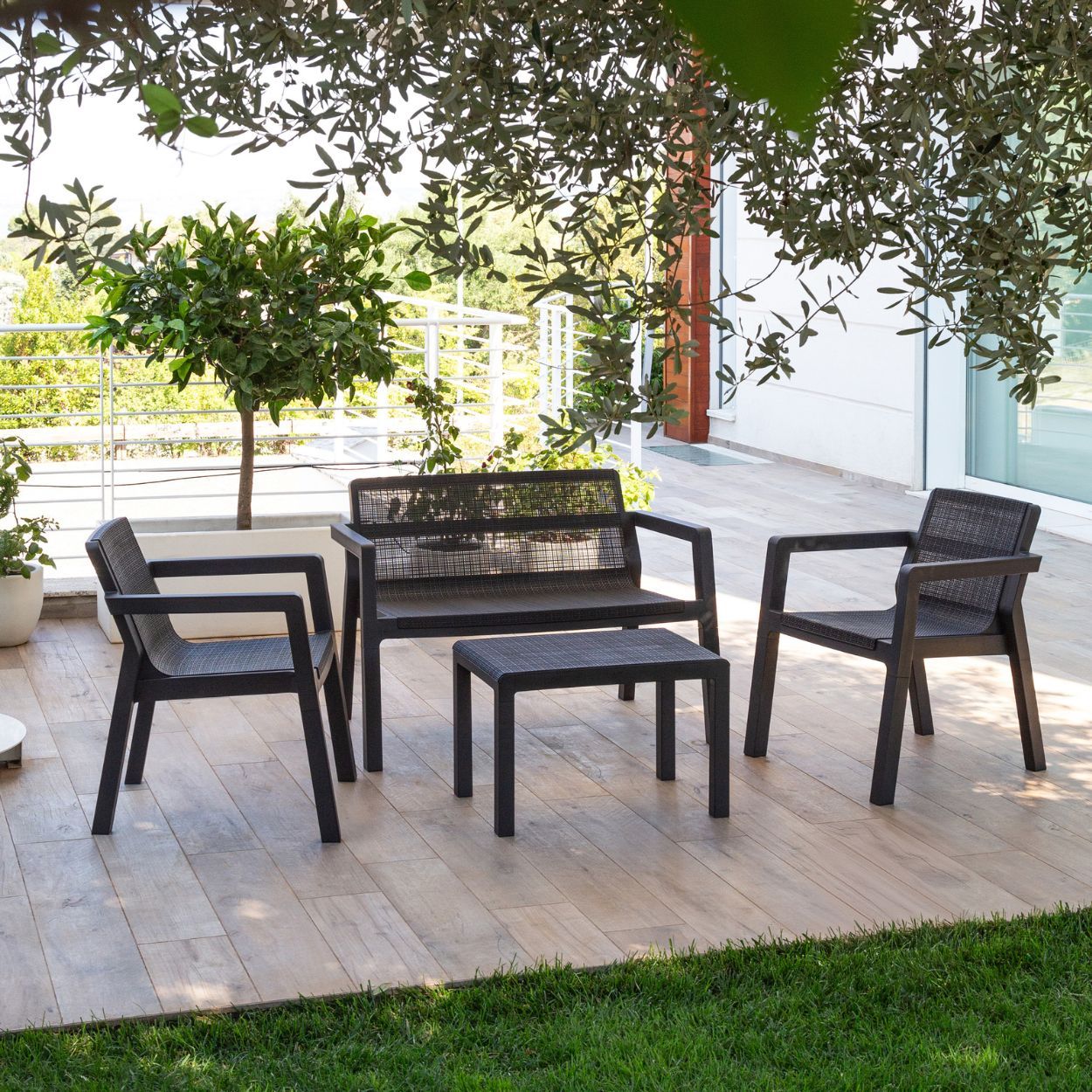 Riviera 4 Seater Lounge Set