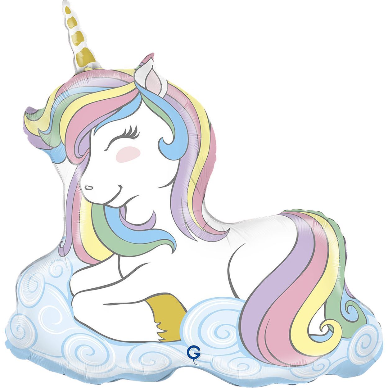 Supershape Foil Balloon Macaron Unicorn