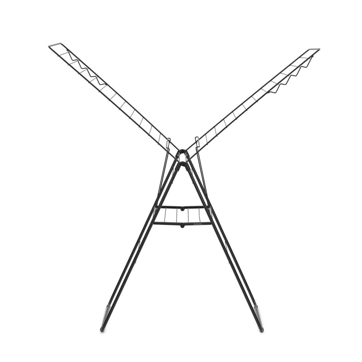 Brabantia Hangon Drying Rack 25M Matt Black