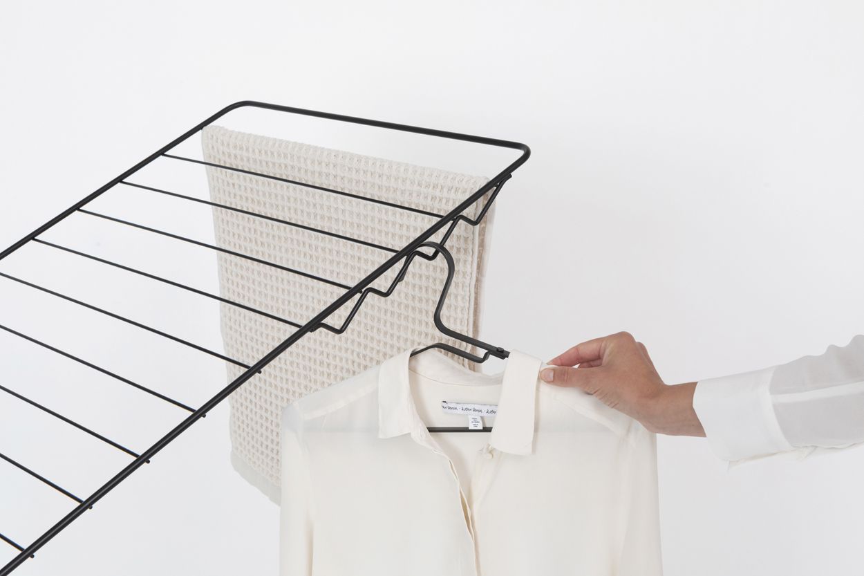 Brabantia Hangon Drying Rack 25M Matt Black