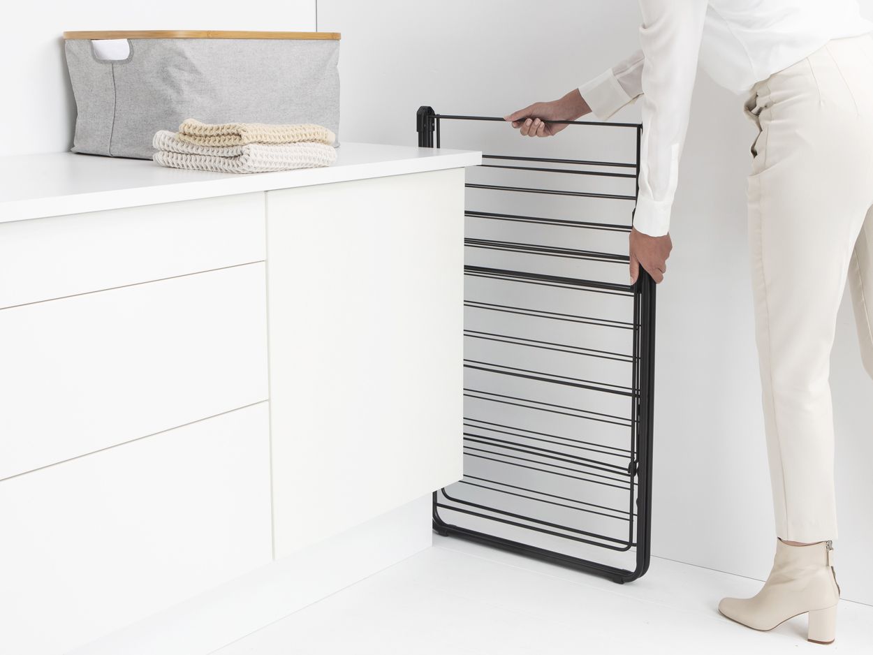 Brabantia Hangon Drying Rack 25M Matt Black