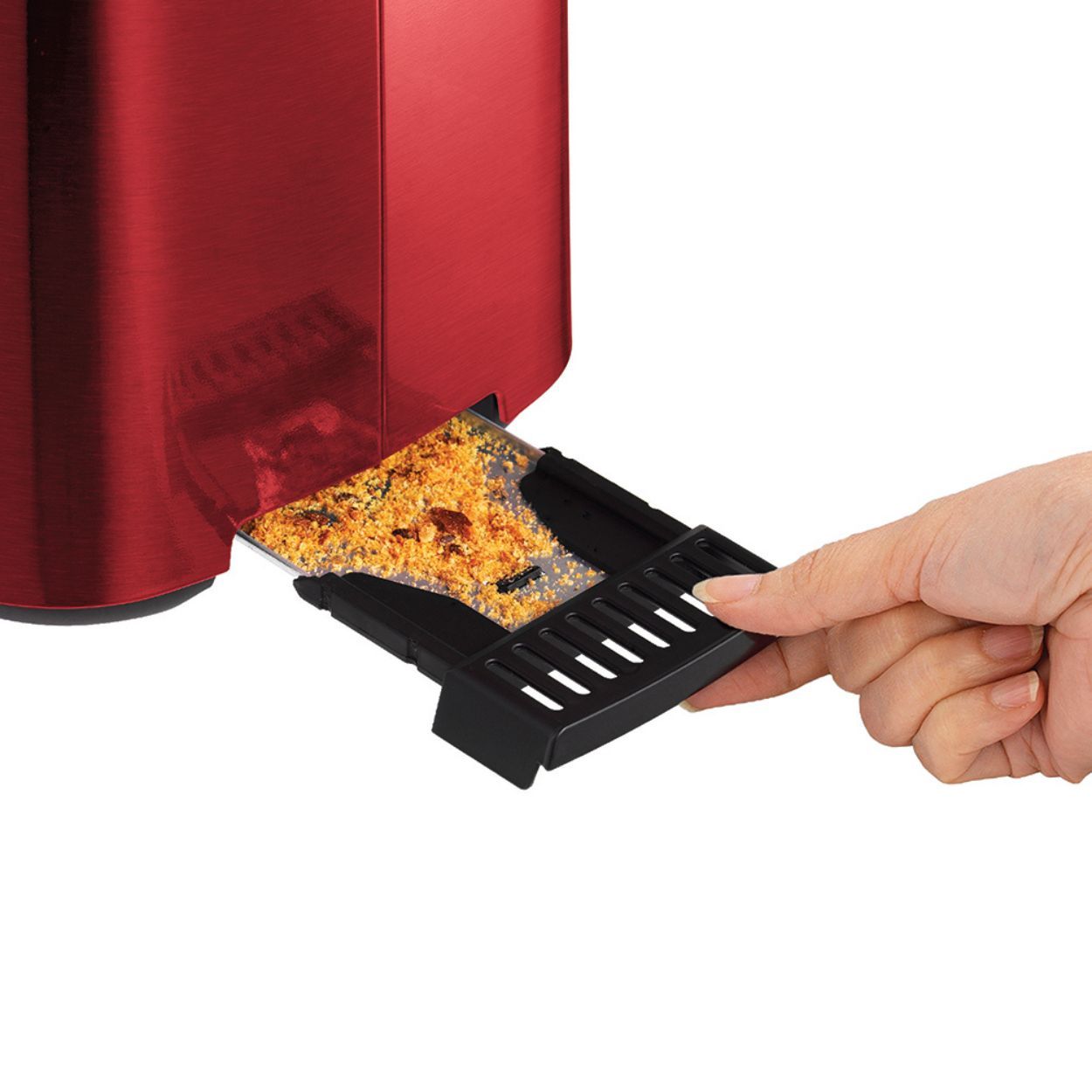 Morphy Richards Equip Stainless Steel Toaster Red