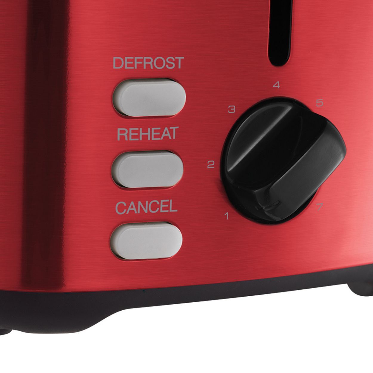 Morphy Richards Equip Stainless Steel Toaster Red