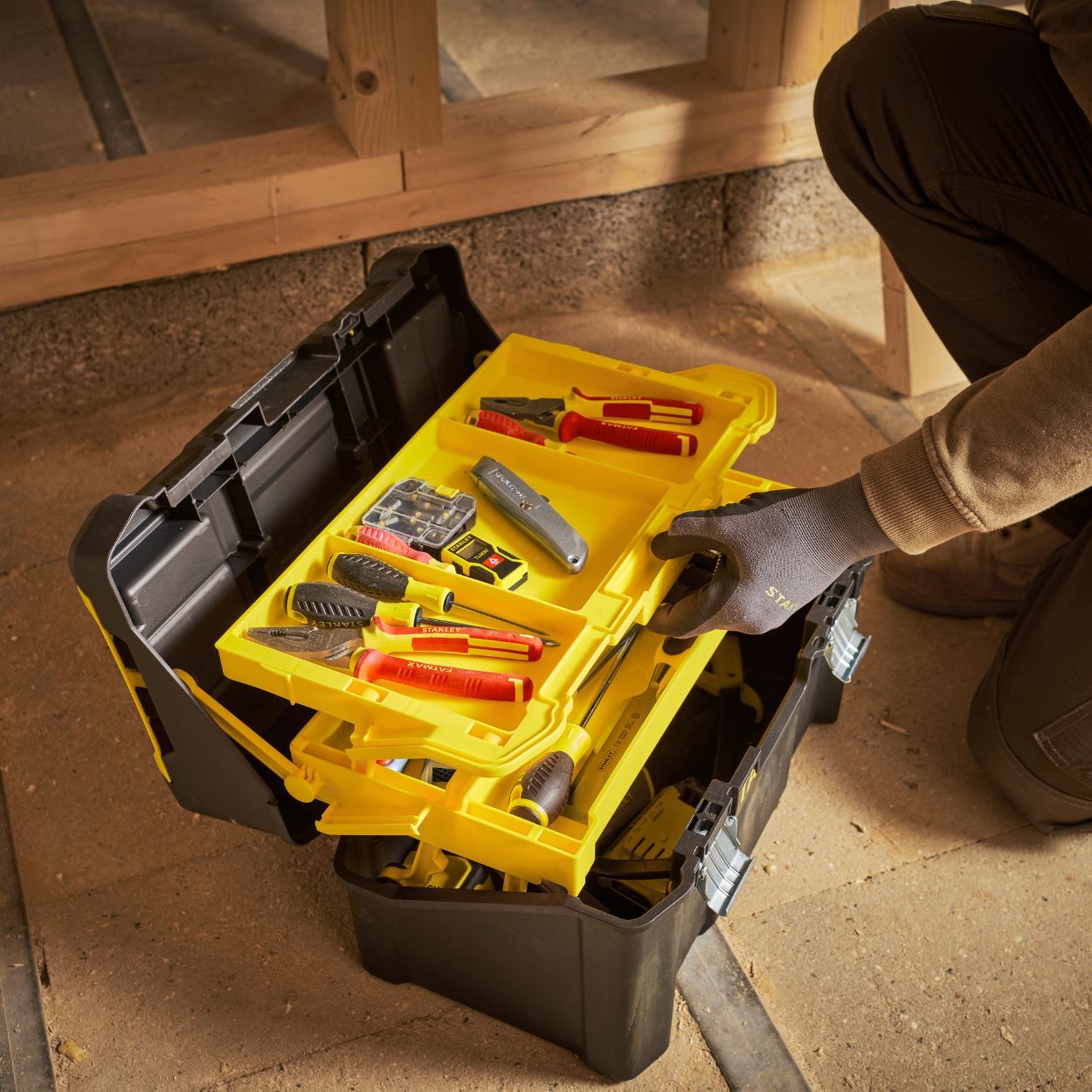 Stanley 3-Level Cantilever Tool Box