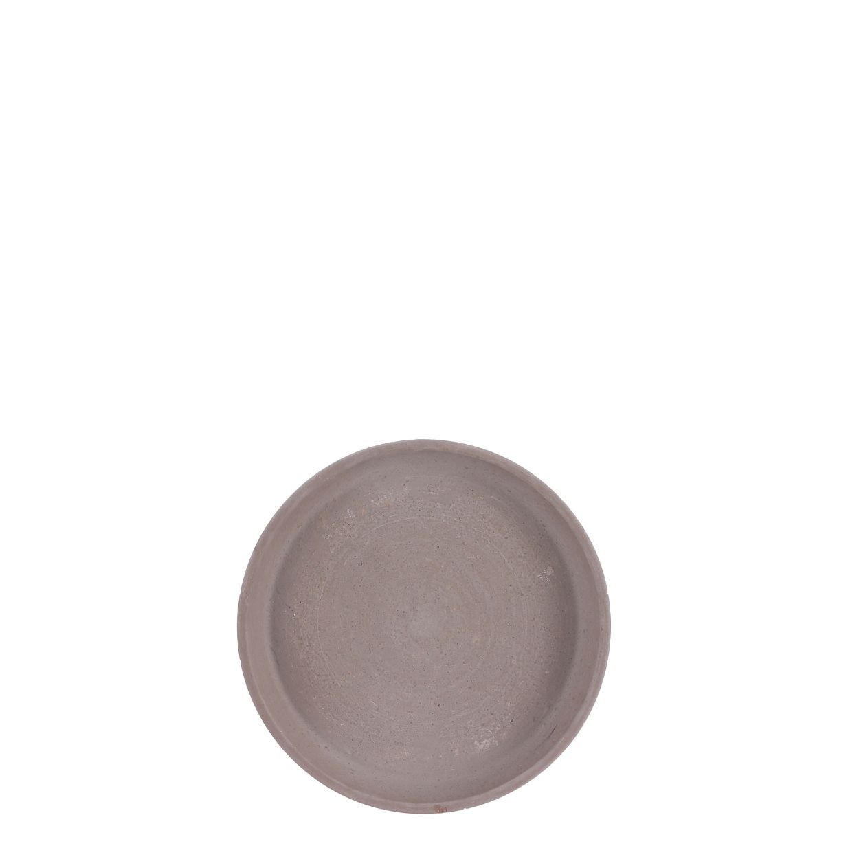 STAN SAUCER ROUND GREY BASALT
