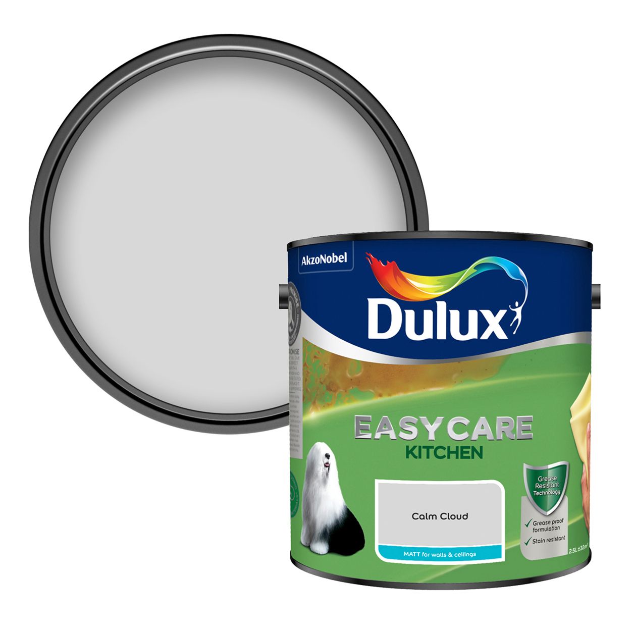Dulux Easycare Kitchen Calm Cloud 2.5L