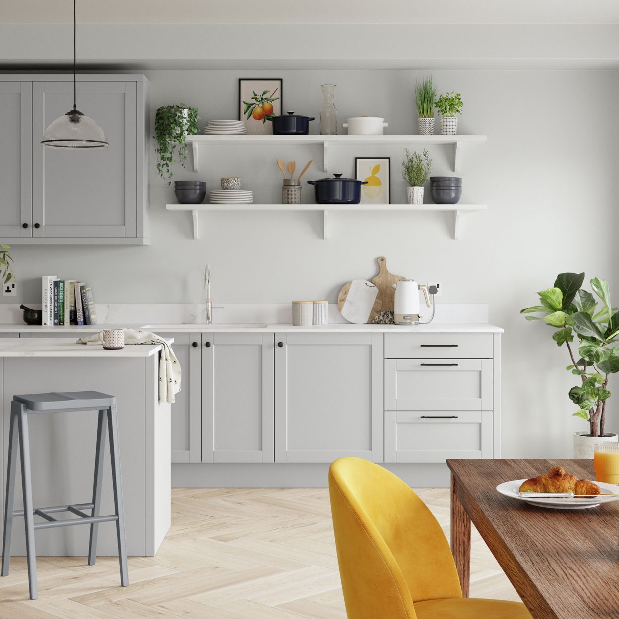 Dulux Easycare Kitchen Calm Cloud 2.5L