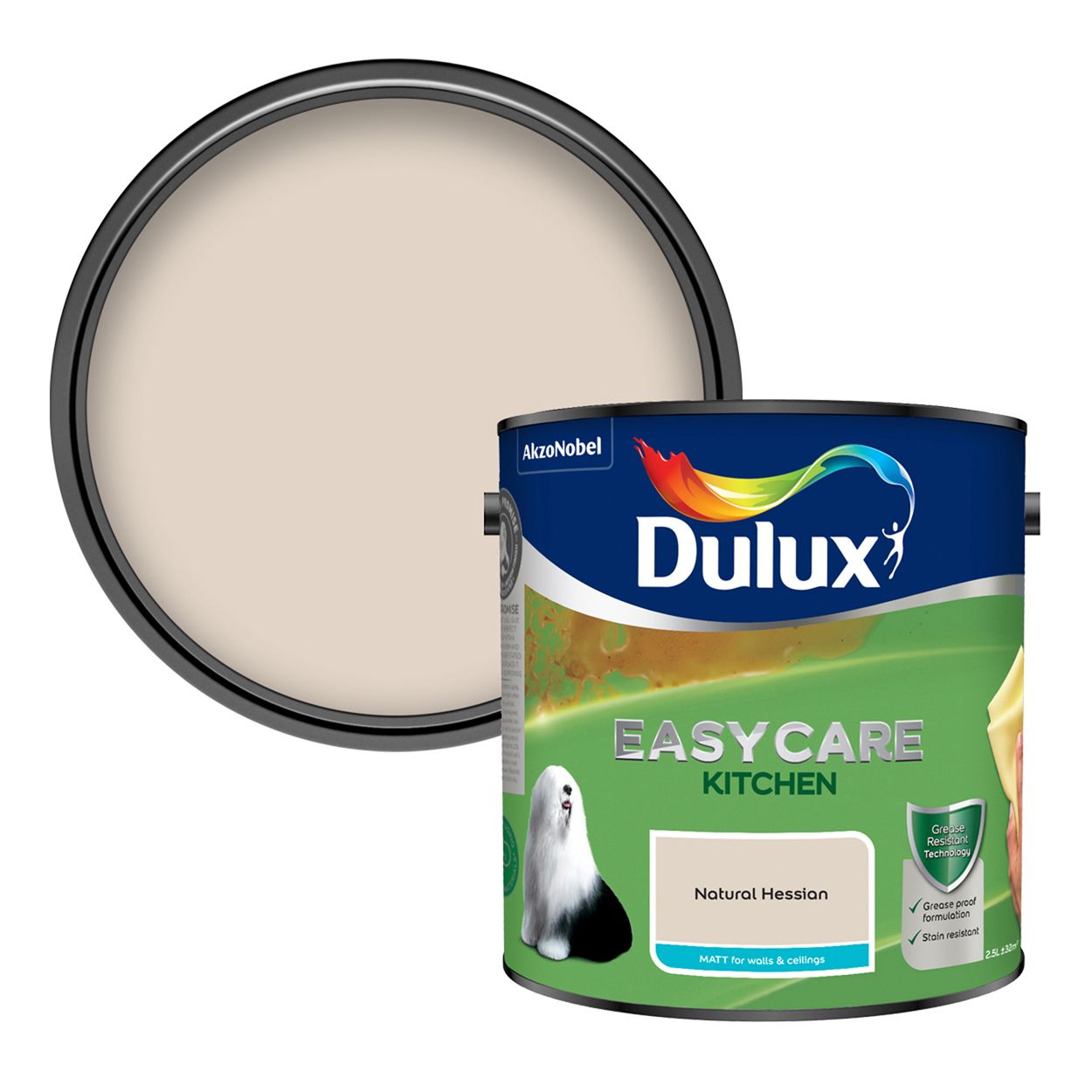 Dulux Easycare Kitchen Natural Hessian 2.5L