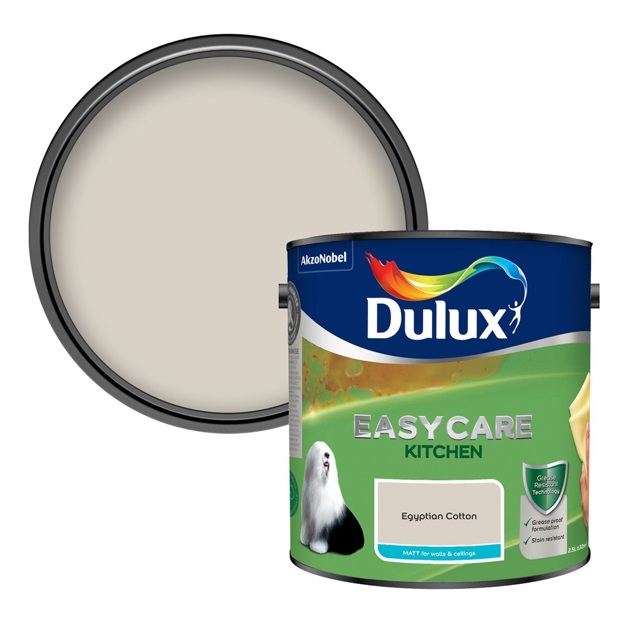 Dulux Easycare Kitchen Egyptian Cotton 2.5L