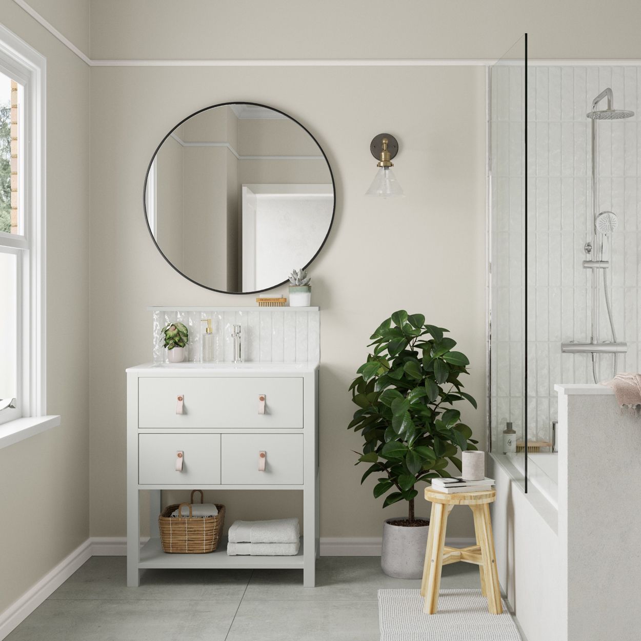 Dulux Easycare Bathroom Egyptian Cotton 2.5L