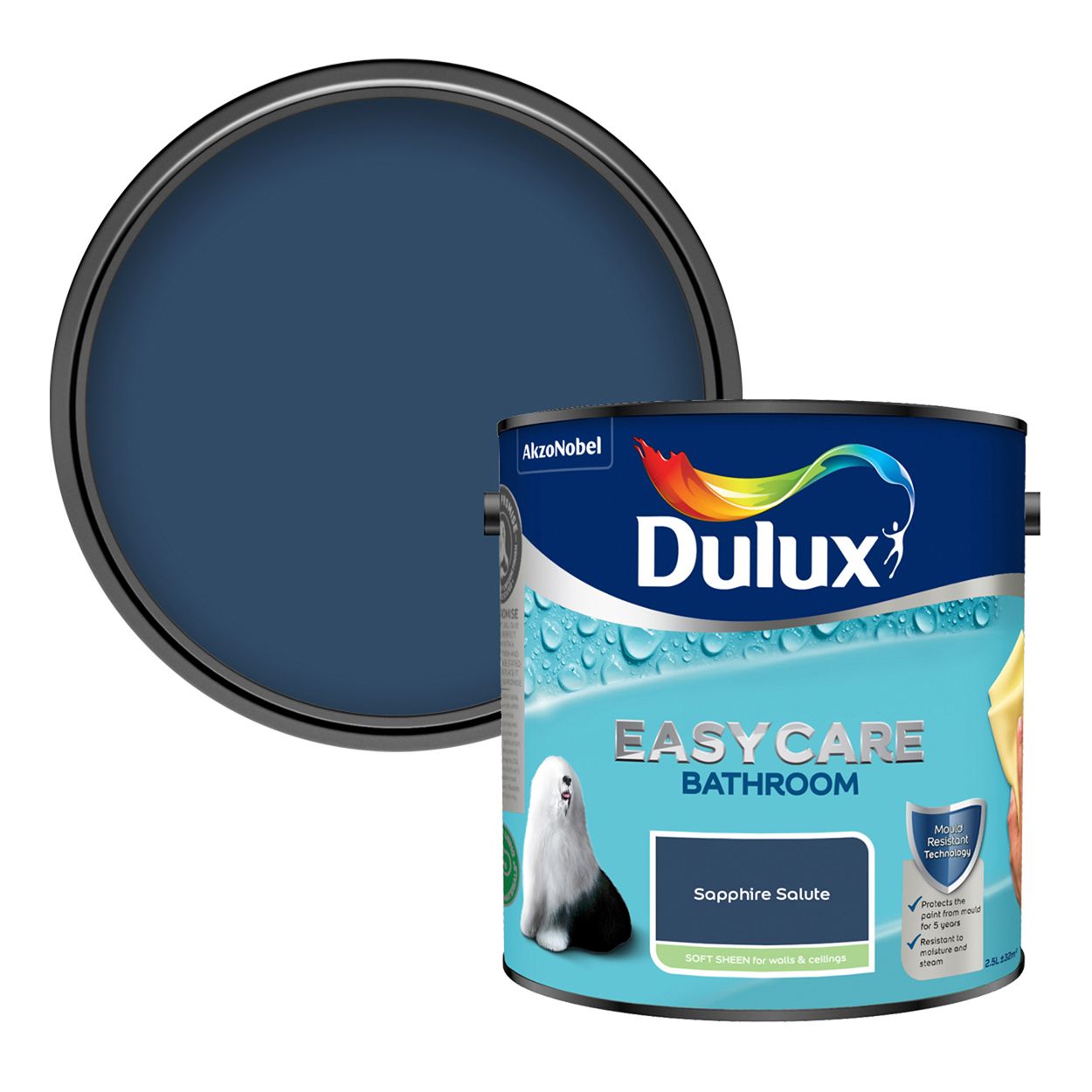 Dulux Easycare Bathroom Sapphire Salute 2.5L